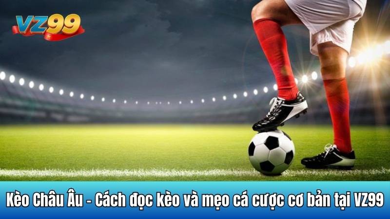 Kèo Châu Âu - Cách đọc kèo và mẹo cá cược cơ bản tại VZ99